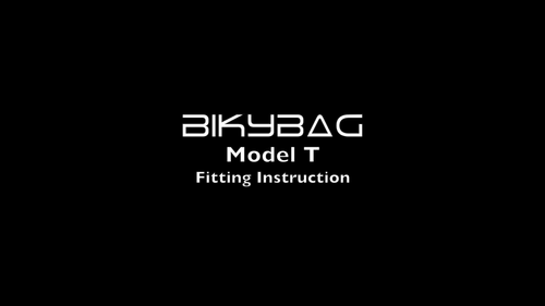 BikyBag Model T - Bicycle Double Pannier Bag Cycle Bike Shopping - Video 1 of 1