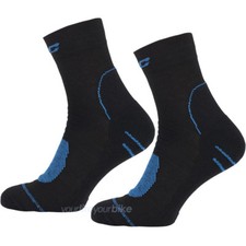 XLC COPPIA CALZE BICI FIBRA SINTETICA MERINO CX MOUNTAIN BIKE ROAD RACE SOCKS LANA