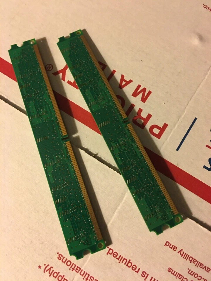 Genuine Kingston KPR5300/1GR 2GB (2x1GB) DDR2 667 PC2-5300 Desktop Memory RAM - Image 2 of 2