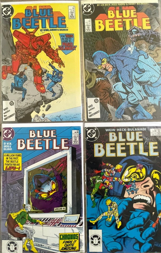 Blue Beetle DC Comics Lot of (10) DC Comic Books Vintage Lot - Image 4 of 4