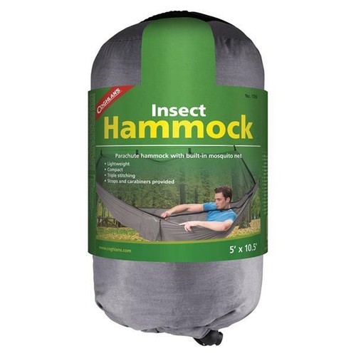 Coghlan's Camping Hammock With Built in Mosquito Mossy Insect Net