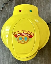 Smart Planet Super Pretzel Soft Pretzel Maker w/Cheese Warmer