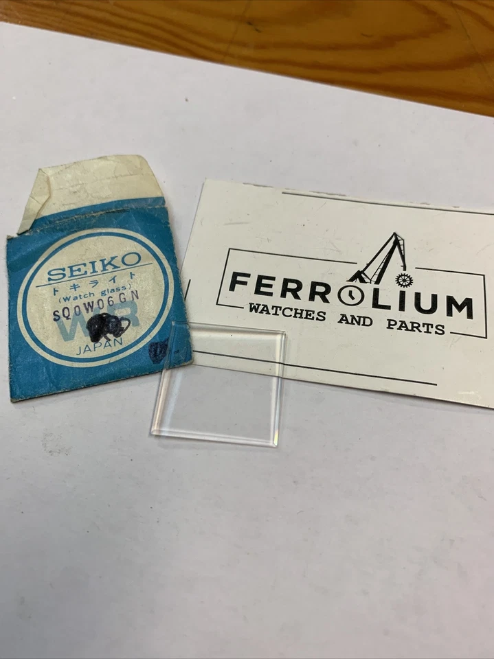 Seiko Watch Glass For Seiko 5606-5210 Parts LM Lordmatic NOS Genuina
