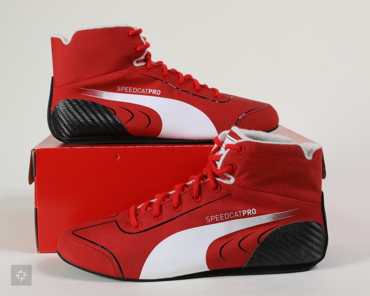 Puma Ferrari Speedcat Pro Leclerc F1 Racing Shoes Men's Size Puma Ferrari Speedcat Pro Leclerc F1 Racing Shoes Men's Size