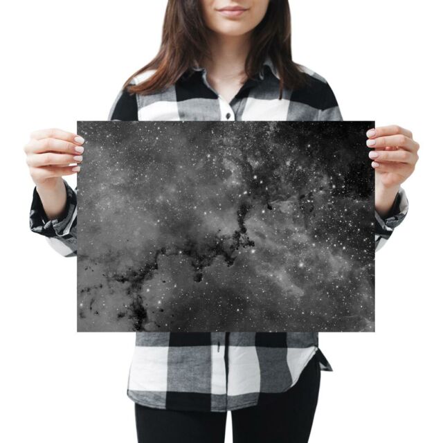A3 - Red Nebula Galaxy Stars Space Poster 42X29.7cm280gsm(bw) #43276
