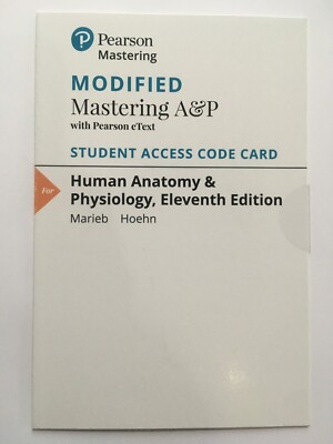 Modified Mastering A&P with Pearson eText  11th ed. -- Standalone Access Card