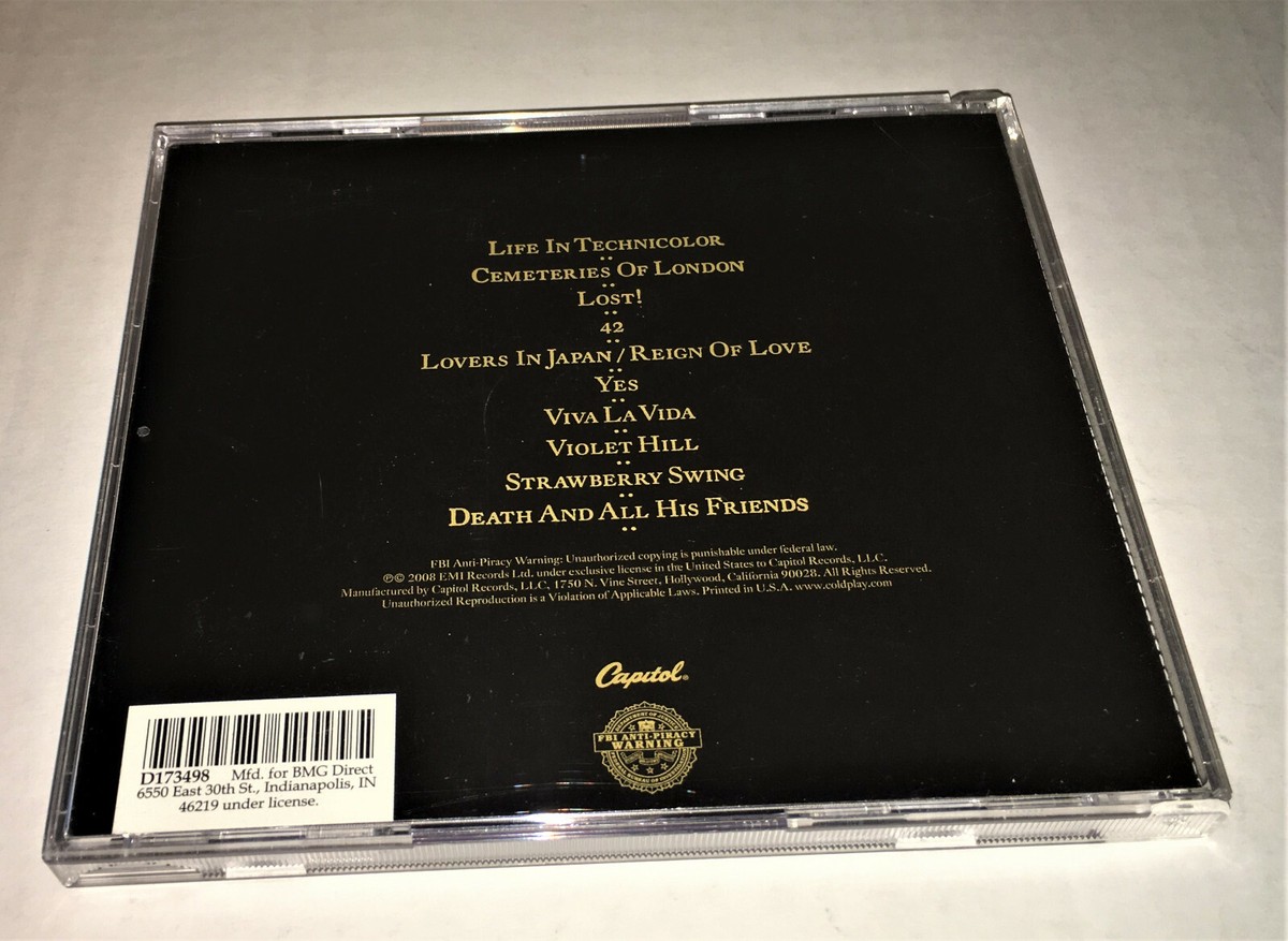 VIVA LA VIDA by Coldplay CD Produced by BMG Capitol Records | eBay