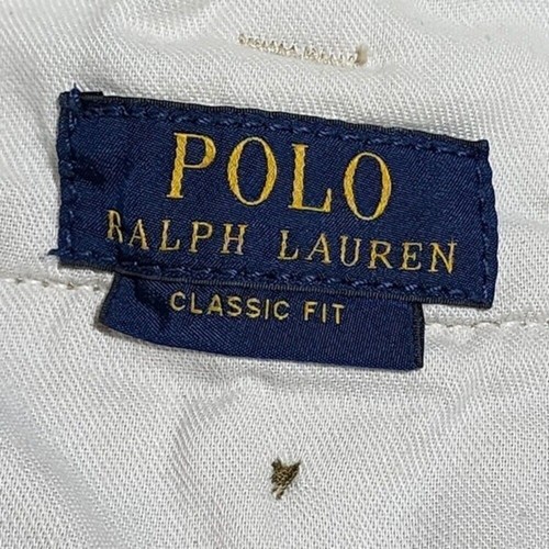 Pantalones Cortos Informales Polo Ralph Lauren Para Hombre Calce Clásico Algodón Caqui 40x10.5 - Imagen 7 de 8