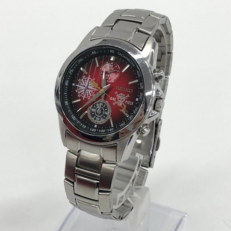SEIKO One Piece 20th Anniversary Watch Red Japan Anime