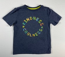 Tommy Bahama Boys Small 5/6 Short Sleeve Blue T Shirt Kindness  Coolness