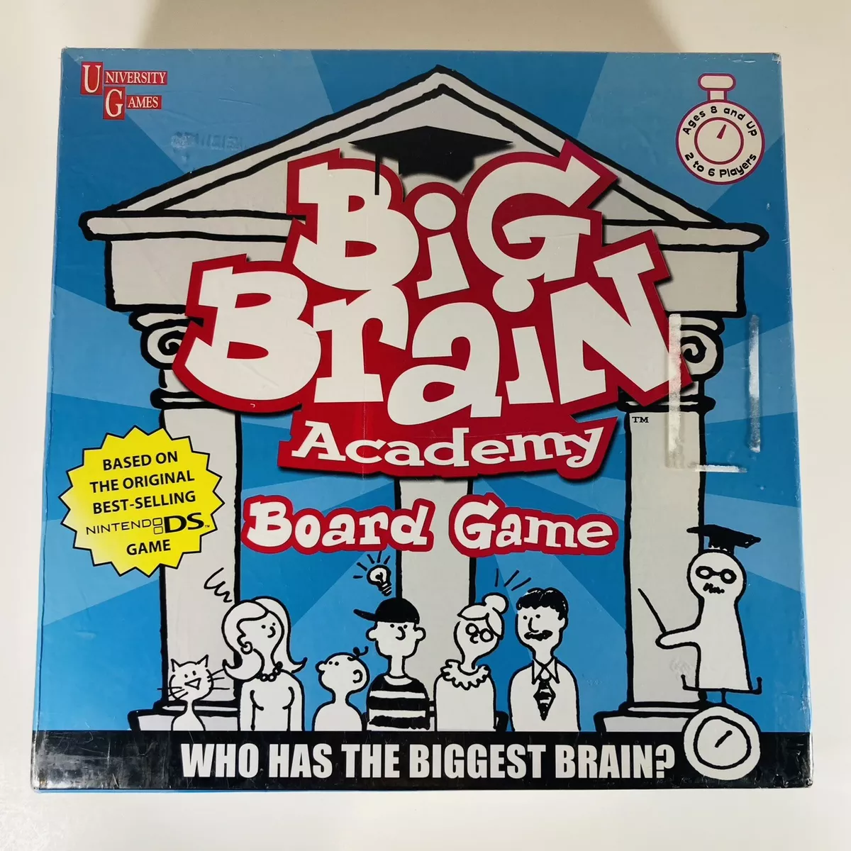 Big Brain Academy Nintendo DS Video Game Complete Educational XL