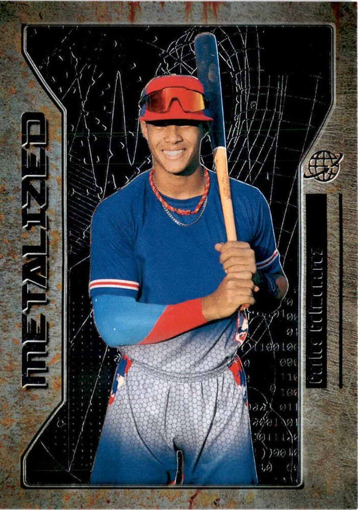 2021 Skybox Metal Universe Champions #129 Carlos Colmenarez RC Rookie Metalized