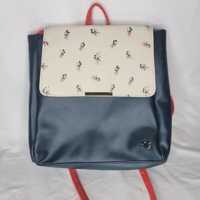 Bioworld Loungefly Mickey Mouse Backpack Blue Bag