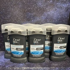 6X Dove MEN+CARE Clean Comfort 72H Odor Protection Deodorant  3 Oz Each