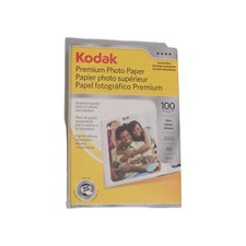 NEW Sealed Kodak Premium Photo Paper - 100 Sheets - Gloss Instant Dry - 4  x 6  