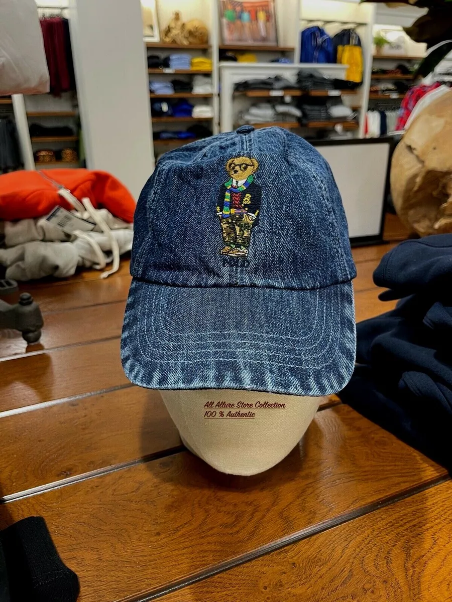 Polo Ralph Lauren Polo Bear Mens Chino Adjustable Ball Cap Hat