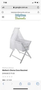 mothers choice coco bassinet