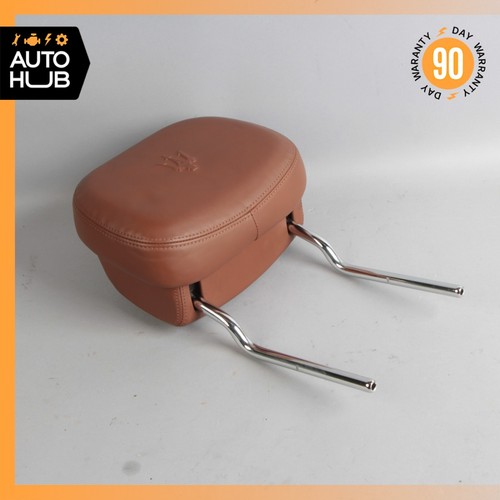 14-16 Maserati Ghibli M157 Front Right or Left Seat Headrest Head Rest Brown OEM - Picture 7 of 12