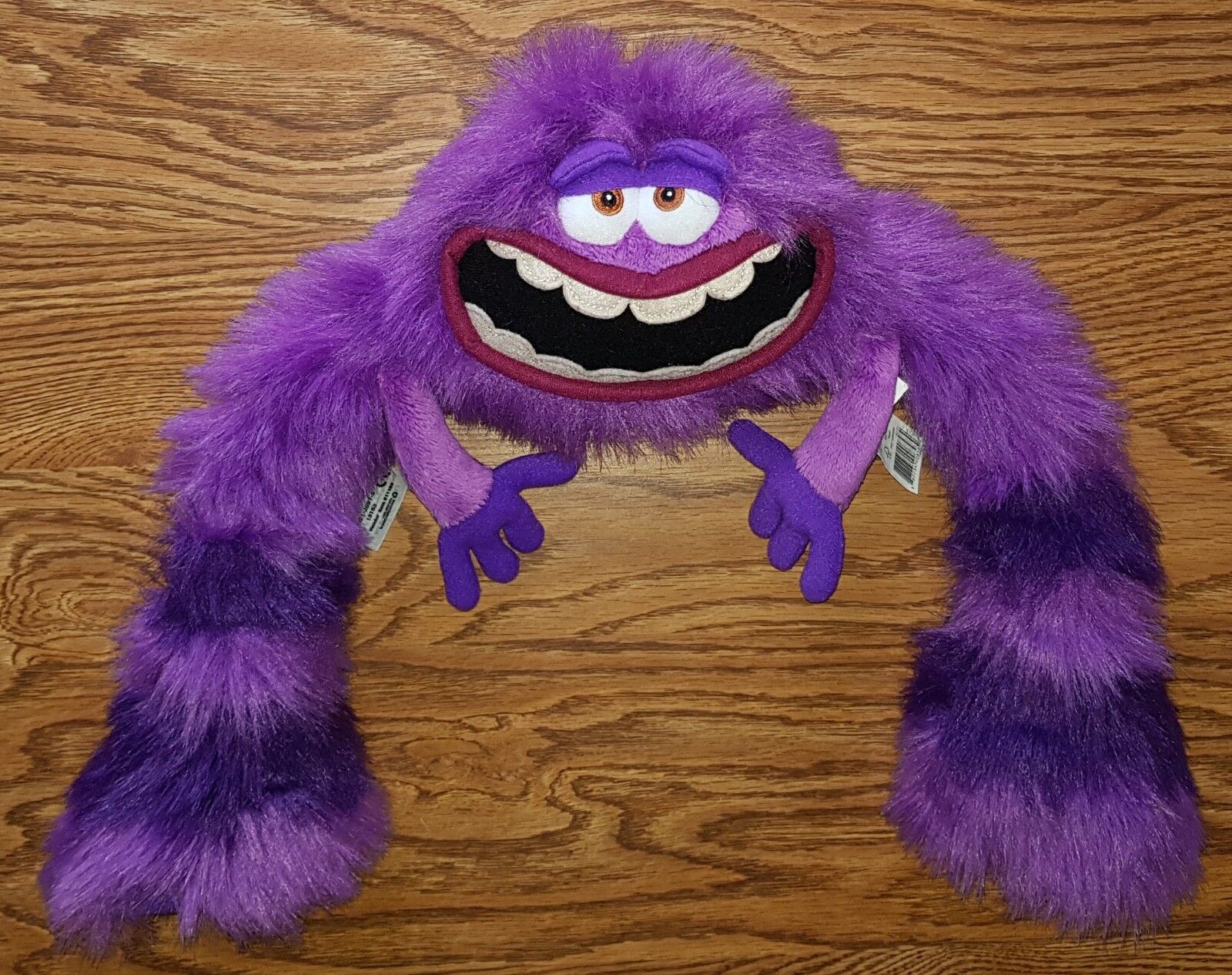 Monsters Inc Monsters University Art Purple Hairy Monster Plush Stuffed  Animal