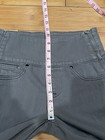 Spanx Solace Denim Pewter Wax Pull On Leggings Womens Sz S/P Slimming High Waist — photo 9