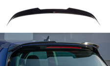 CUP Dachspoiler Ansatz SCHWARZ für VW Golf 7 R GTI FL Bj. 17 Heck Aufsatz ABS V2