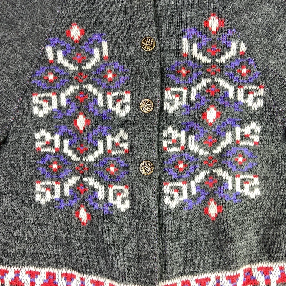 Poncho de Colección Sturbridge by Roosevelt Tejido Capa Para Mujer Talla S/M Azteca Kachina 27" Foto 3 de 4