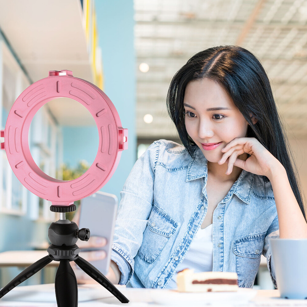 NEW LED Ring Light Dimmable Warm Cool White Photography Studio