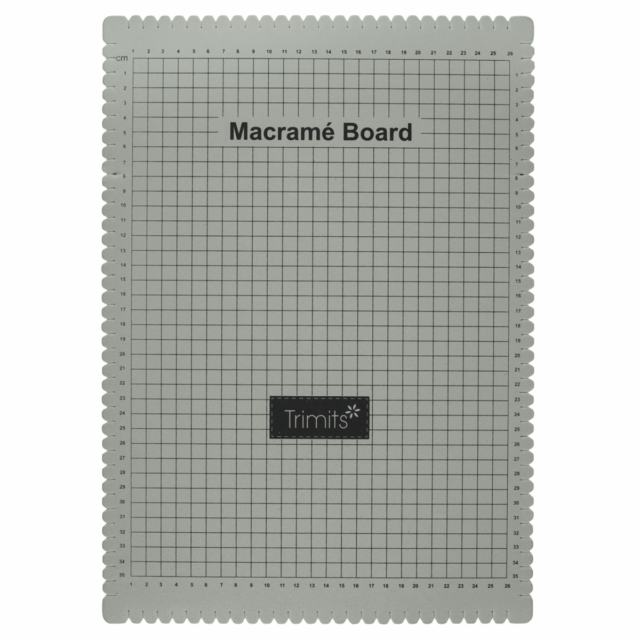 Trimits Macrame Project Board - A3 - 29.7 x 42cm - Crafts Cord