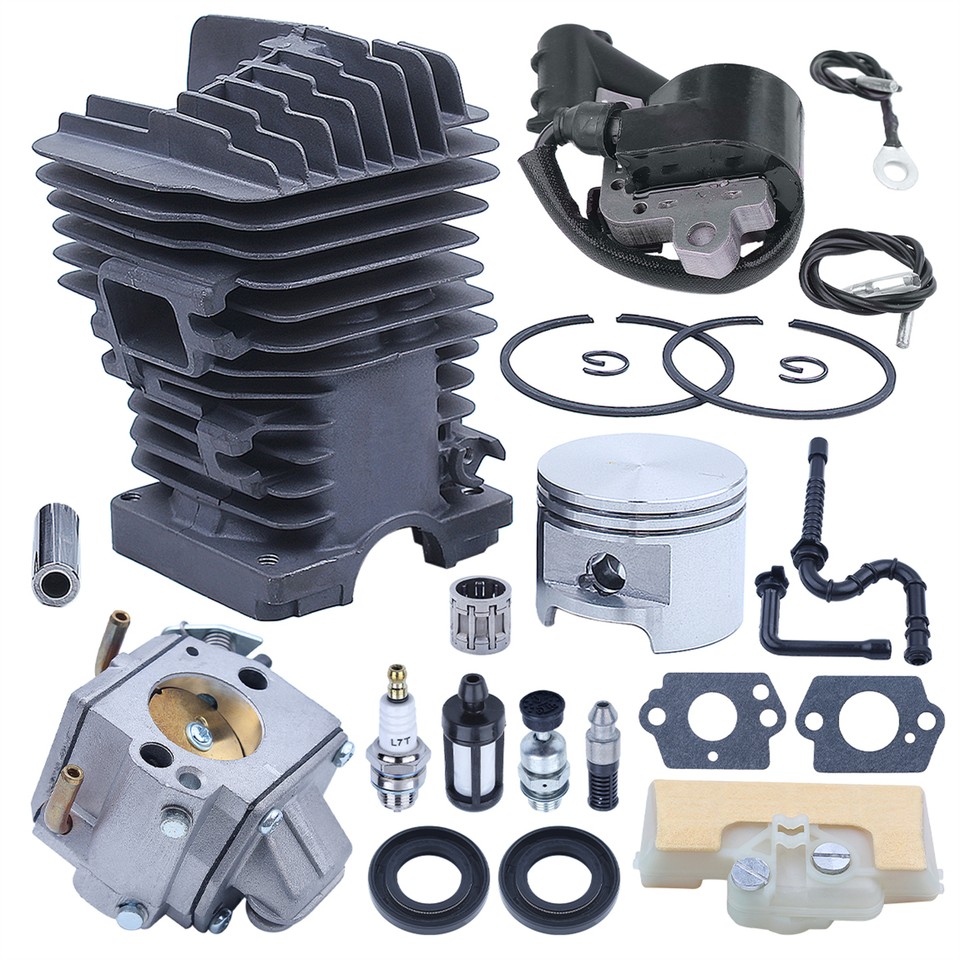 49mm Cylinder Piston Carburetor Kit For Stihl MS390 MS290 MS310 029 039 ...