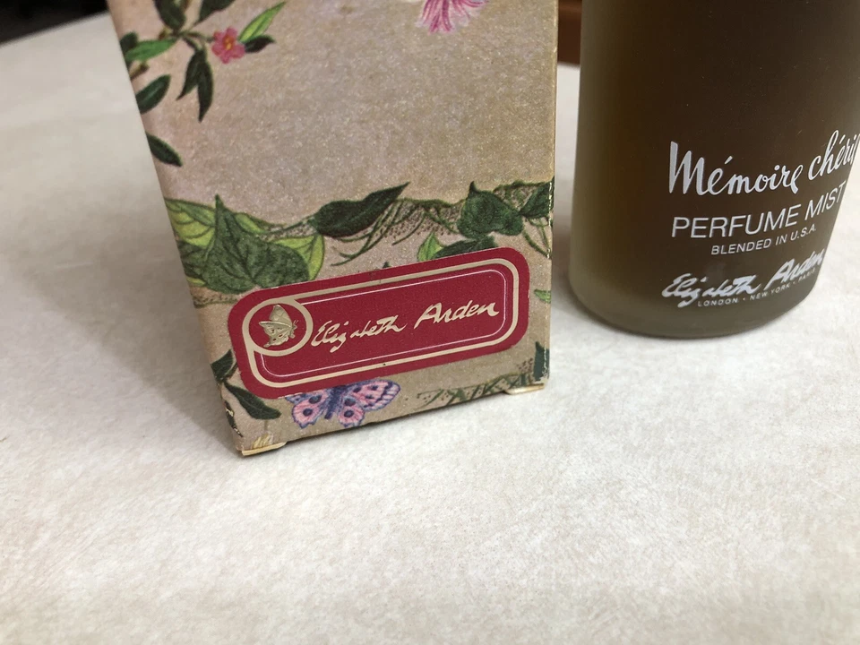 Memoire Cherie Perfume Mist 3 1/4 OZ Elizabeth Arden. Nuevo Mid Century vintage Foto 2 de 4