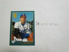 2001 Topps Andy Ashby Signed Baseball Card 