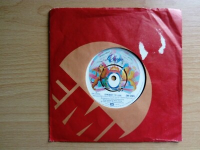 Queen Somebody To Love /White Man 2 Track Vinyl 7''