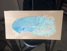 Aaron Powers - Big Lebowski In Your Wisdom Lord, You Took Him Away WOOD PRINT!