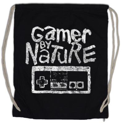 Gamer By Nature Turnbeutel Fun Nerd Geek Gaming Games Computer Scientist