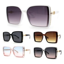 Womens Luxury Butterfly Rhinestone Bling Diva Sunglasses