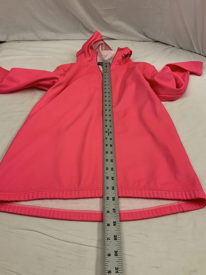 Chaqueta de Ciclismo Tommaso Talla 3 Rosa 1/4 Cremallera Hecha en Italia Manga Larga YGI W1-243 Foto 4 de 4