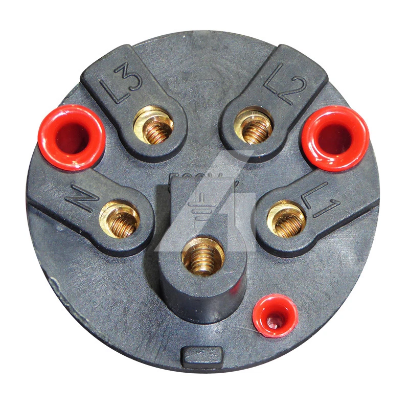 32 Amp 3 Phase Socket 5 Pin Red 400V Weatherproof 32A Industrial CEE IEC60309 - Image 3 of 4