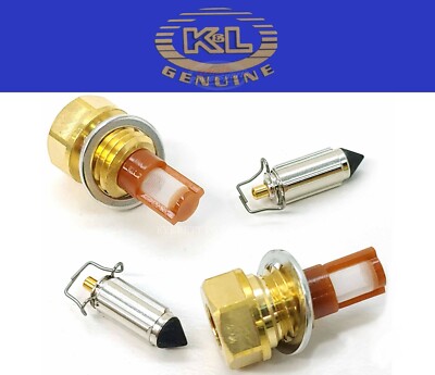 2x Carburetor Float Valve Needle Seat 83-89 VT700 VT750 VT800