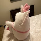 Disney The Aristocats Marie Large Plush Stuffed Animal White Cat Pink Bow — photo 2