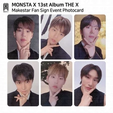 MONSTA X The 13th Mini Album THE X Makestar Fan Sign Event Photocard SHOWNU I.M