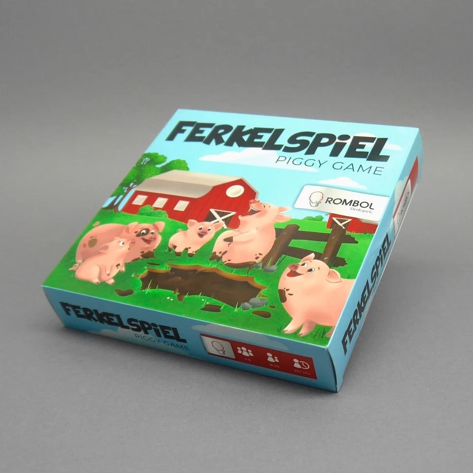 Ferkelspiel - Das Würfelspiel mit den süßen Ferkeln für die ganze Familie  - Bild 4 von 4