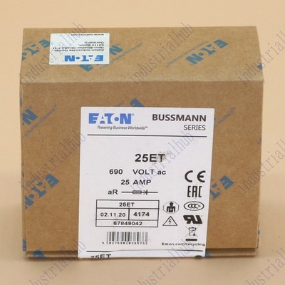 10PC new Bussmann BS88:4 25ET 25 Amp 25A 690Vac Fuse Free shipping