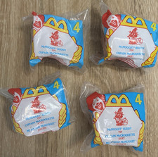 Lof of 4 Halloween McNugget Buddies 4 1998 McDonald's Happy Meal