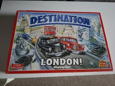 RTL Games 2004 Destination London Vintage Taxi Board Game