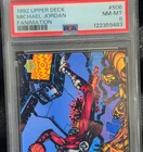Upper Deck 1992-93 Michael Jordan FanImation #506 PSA 8 Graded NBA Card