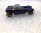 Hot Wheels Redlines Beatnik Bandit Purple w/white int 1968 missing motor