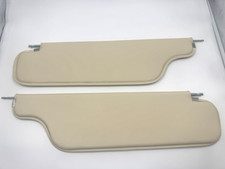 Cream Sunvisor Set For Pontiac Bonneville 2 Door Hardtop 1966-1970