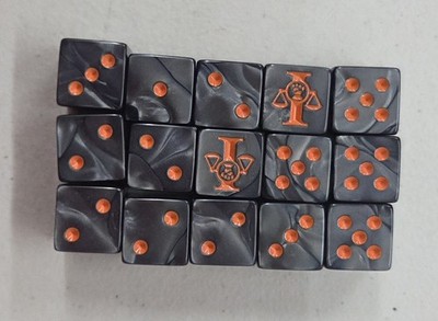 Warhammer 40,000 Kill Team Exaction Squad Dice 15 x 16mm Dice 