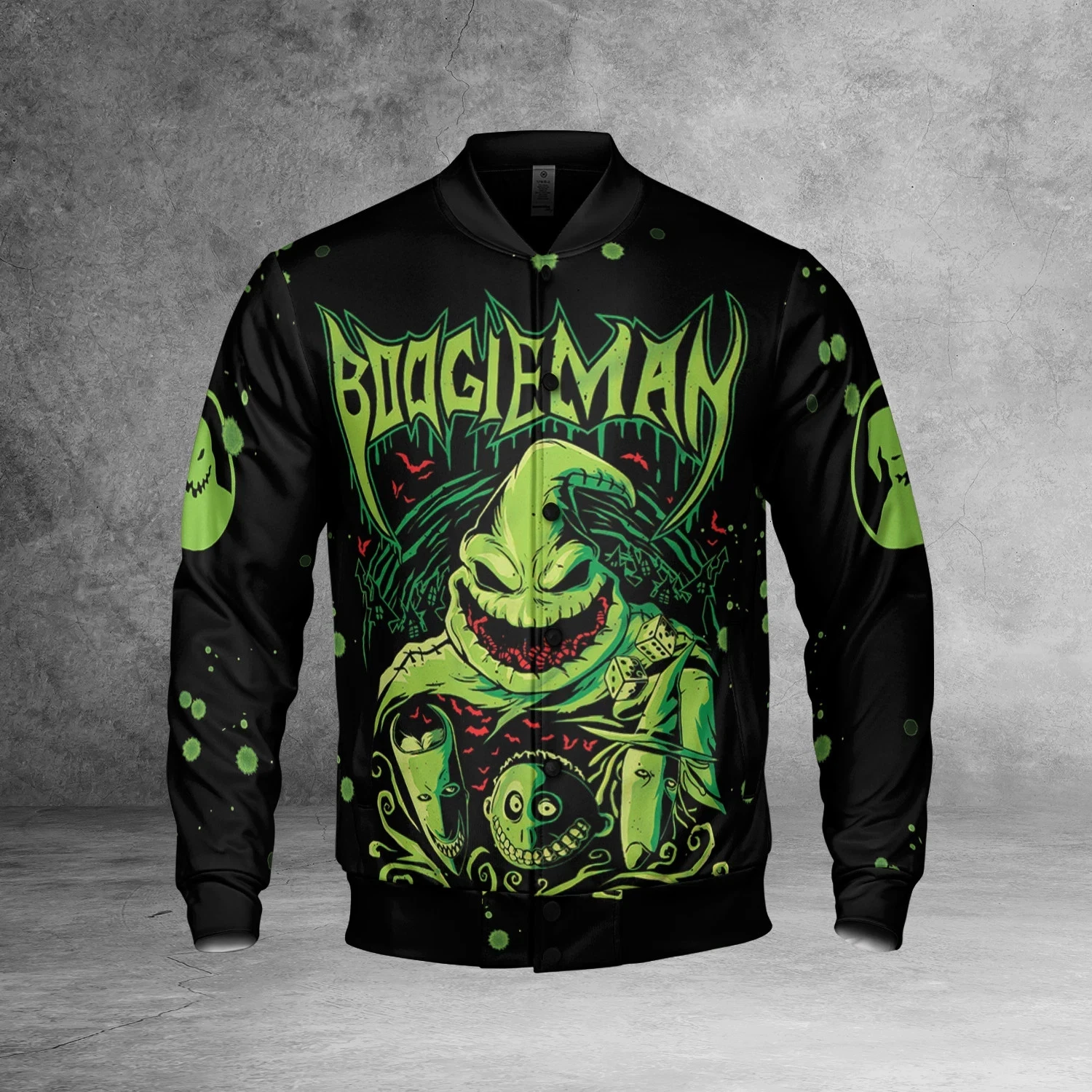 Nightmare Before Christmas Character Boogieman Oogie Boogie Jacket