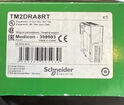 Schneider Electric Modicon TM2DRA8RT PLC Expansion Module